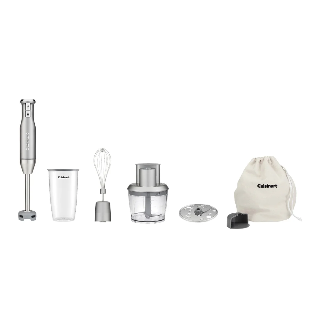 Cuisinart Mixer E Processador Velocidade Variável Blender Cor Prateado