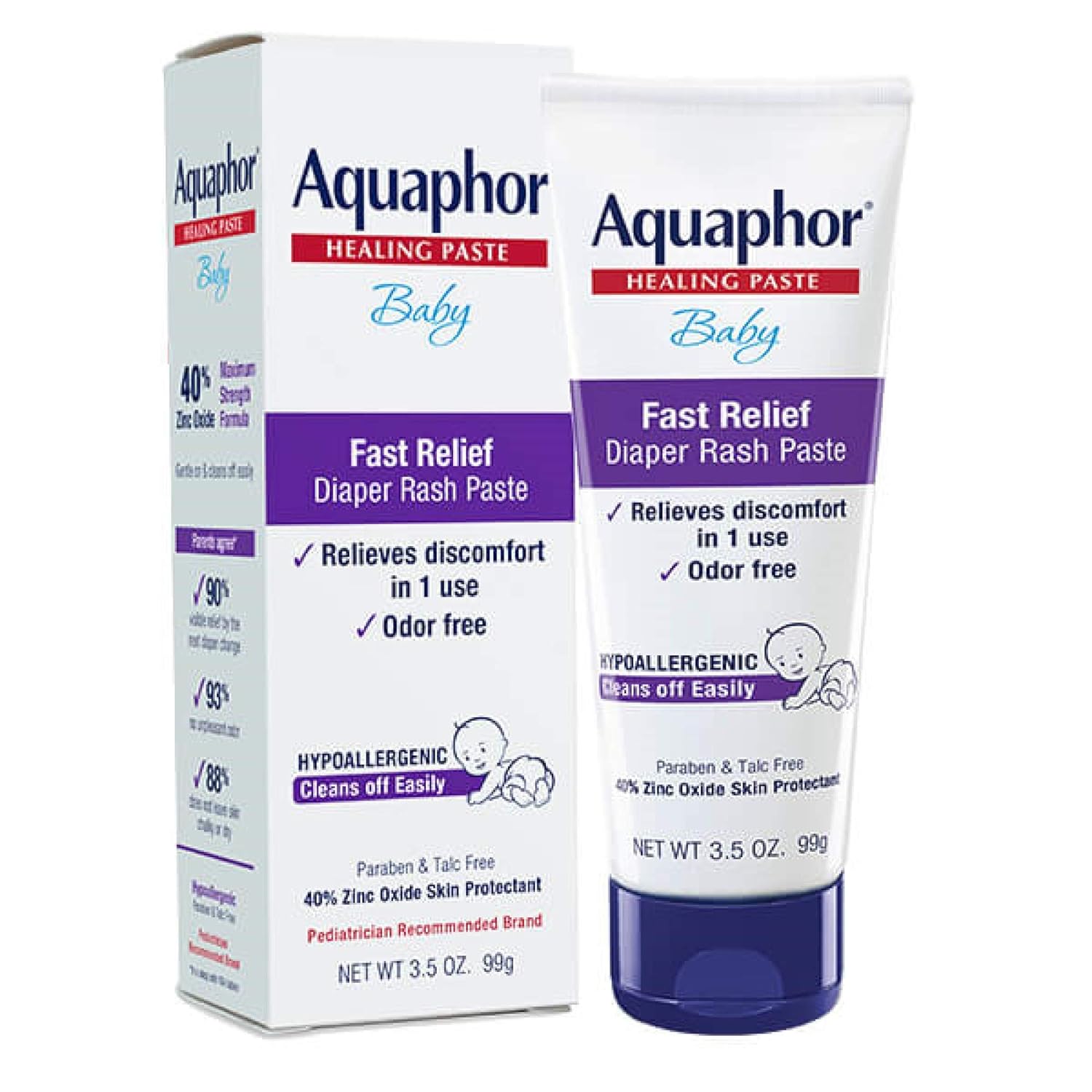 Aquaphor, 99 gramas, pasta para assaduras graves