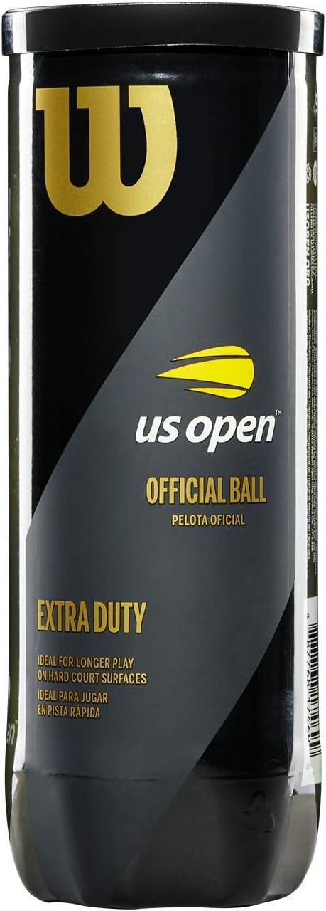 Wilson 3 bolas de tenis US Open Extra Duty