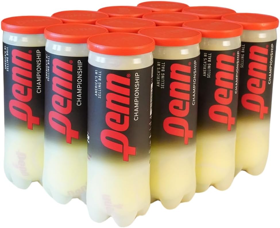 Penn 12 latas com bolas de tenis Regular Duty