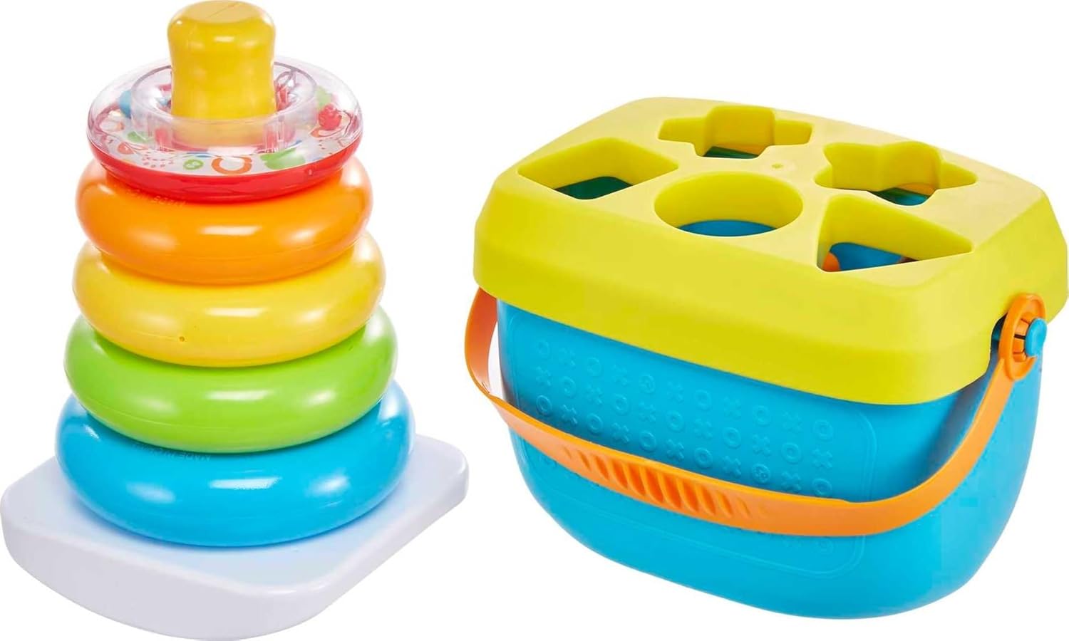 Blocos do bebê Fisher-Price 10 Formas